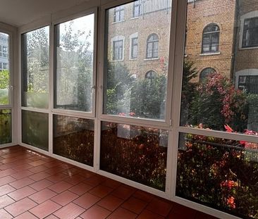 4-Raum-Wohnung mit Wintergarten, Gartenanteil und EinbaukÃ¼che - Foto 3