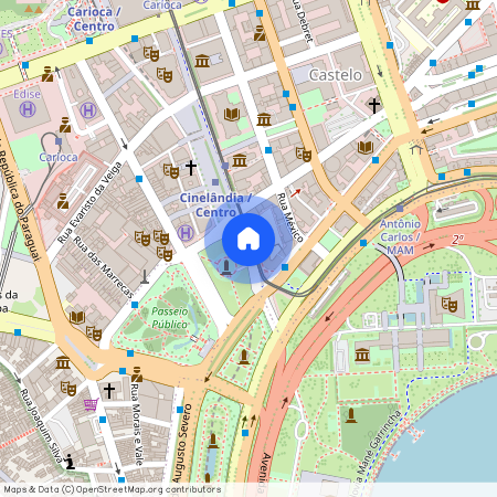 Avenida Rio Branco, Centro, RJ, Rio De Janeiro
