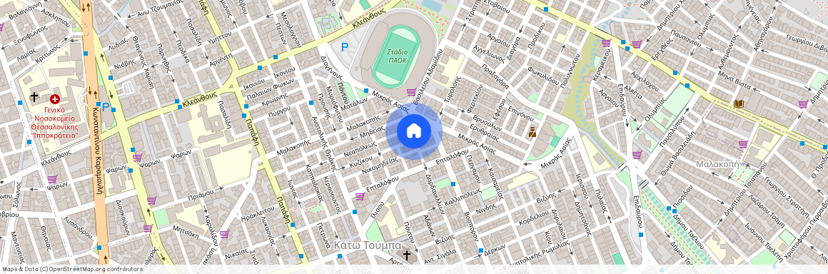 Δαρδανελλίων 7, 544 54, Θεσσαλονίκη (544 54), Κάτω Τούμπα (Τούμπα)