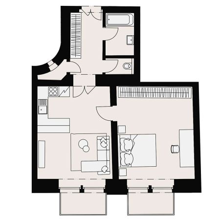 Pronájem bytu 2+kk 63 m² - Photo 5