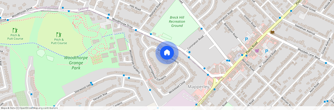 Springwood Gardens, Woodthorpe, NG5