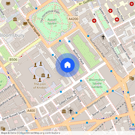 Montague Street, Bloomsbury, WC1B