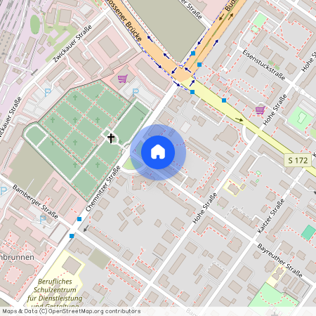 Bayreuther Str. 1 a, 01187, Dresden Ot Südvorstadt-West