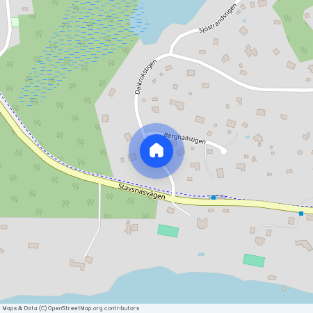 Dalkrokstigen, Värmdö