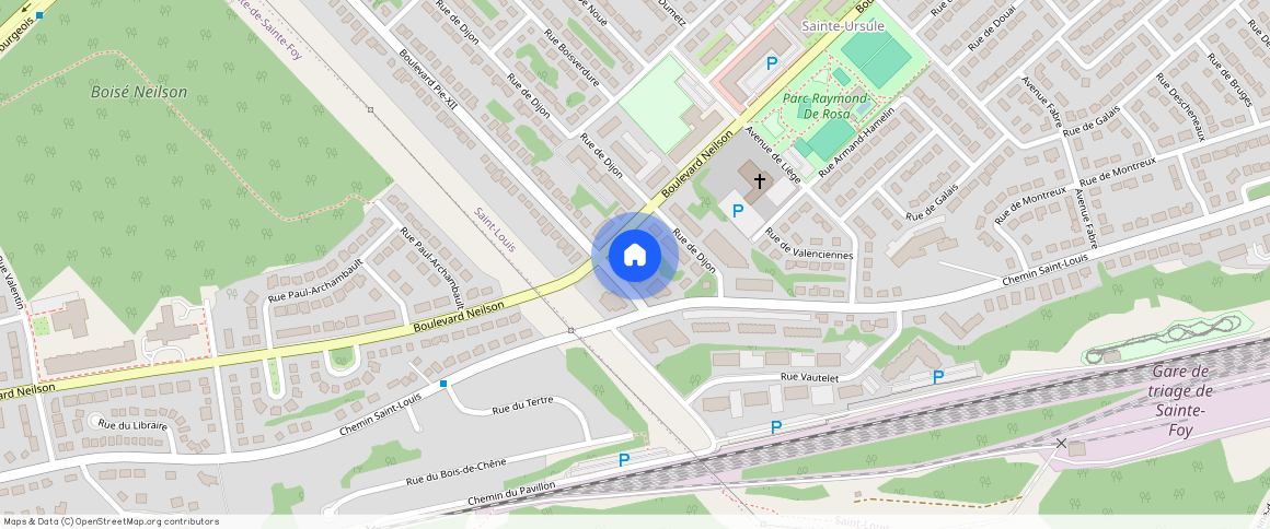 ** Boulevard Pie-XII, Québec, Québec, Capitale-Nationale, G1W 2L1