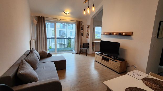 2-pok. apartament+balkon+garaż+kom.lok. Warszewo! - Photo 1