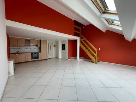 appartement duplex 1 chambre + parking à 4460 Grâce-Hollogne  Loyer: 750 € - Foto 4