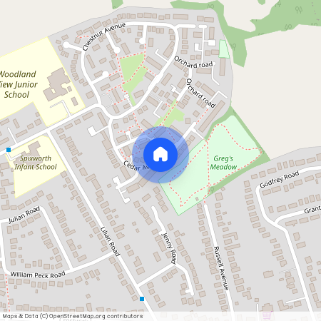 Cedar Avenue, Norwich, Spixworth