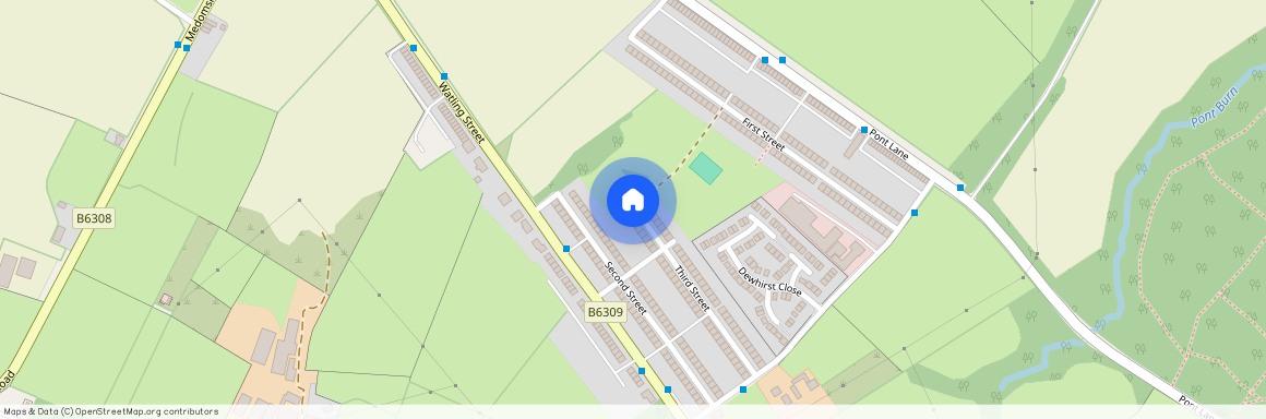 Fourth Street, Pont Bungalows, Consett, Durham, DH8