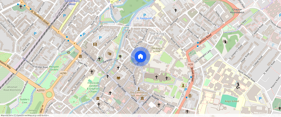 Palace Street, Canterbury, CT1