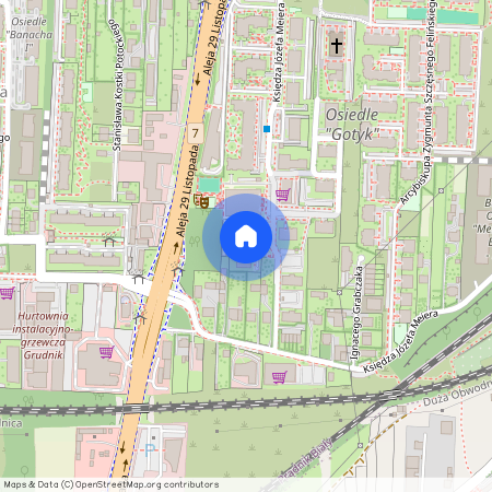 ul. ks. Józefa Meiera 16C, Górka Narodowa, Prądnik Biały, Kraków, małopolskie