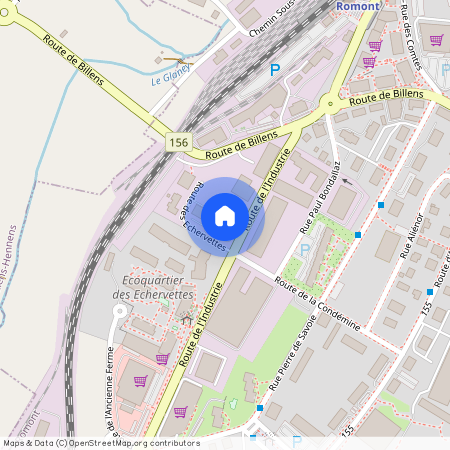 1680, Romont FR, Quartier des Echervettes, 2