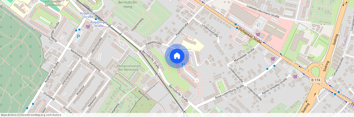 Chemnitz, Bernsdorf, Am Bernsdorfer Hang 6