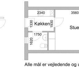 1-værelses studiebolig - Photo 1