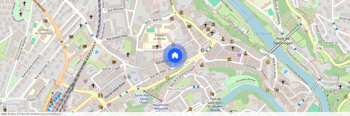 Rue de Lausanne 37, CH-1700, Fribourg