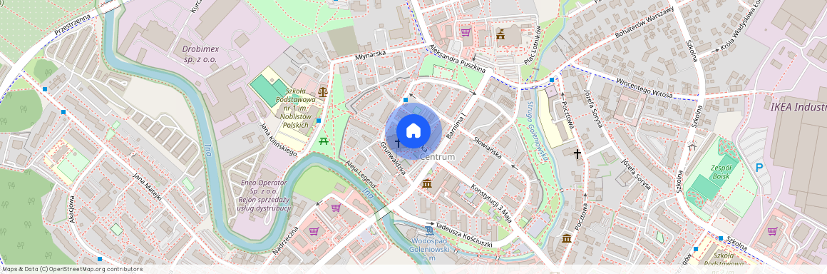 Grunwaldzka, GOLENIÓW, ZACHODNIOPOMORSKIE, Goleniowski