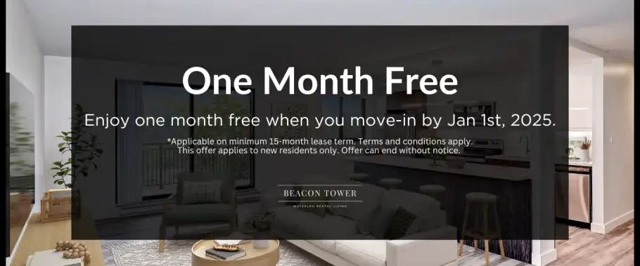 Beacon Tower | 25 Westmount Road North, Waterloo - Photo 1