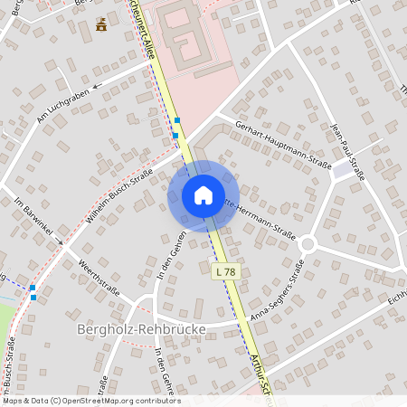 14558 Brandenburg - Bergholz Rehbrücke