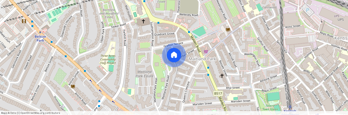 Thurlow Terrace, Kentish Town, NW5