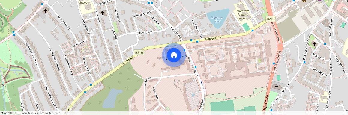 Greenhill Terrace, Woolwich, London, SE18