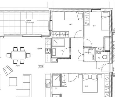 Appartement te huur in Sclayn voor € 950 met 3 slaapkamers - Photo 3