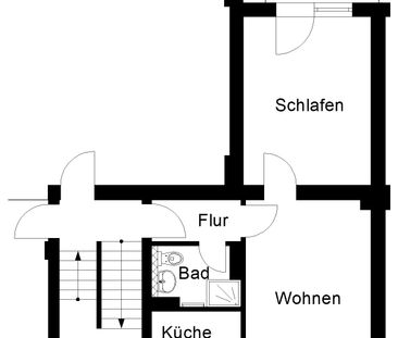 Mehr als gewohnt - Schöne 2-Zimmerwohnung in Wuppertal-Langerfeld - Photo 3