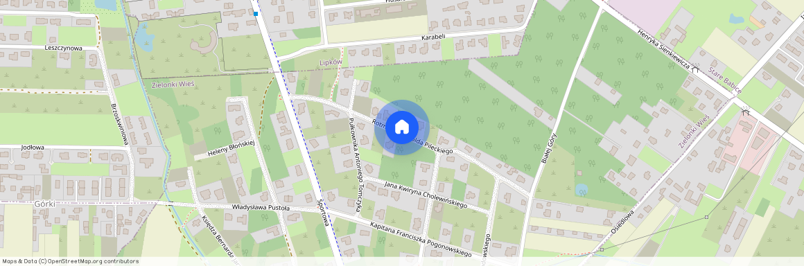 Warszawski, Zachodni, Stare, Babice, Zielonki-Wieś, Rtm., Witolda, Pileckiego