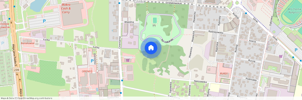 Glinki, ul. Białogardzka, Bydgoszcz