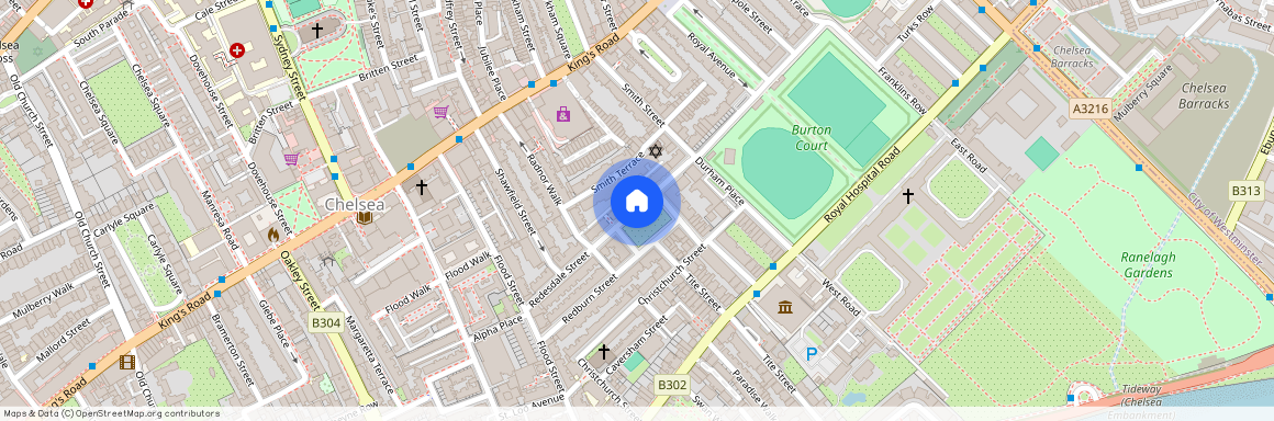 Tedworth Square, Chelsea, SW3, London