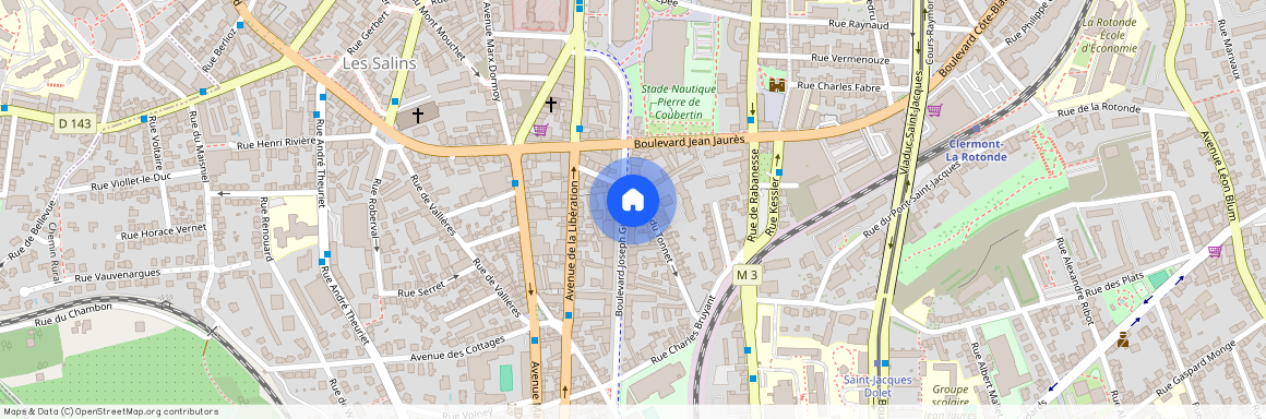 Résidence ASTORIA 13 boulevard Joseph Girod, 63000, Clermont-Ferrand