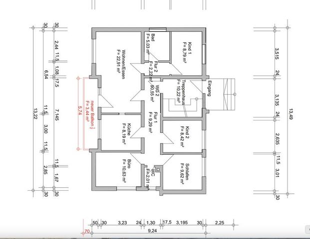 Frisch renovierte 5-Zimmer-EG-Wohnung mit 2 Bädern – ideal für Familien! - Foto 1