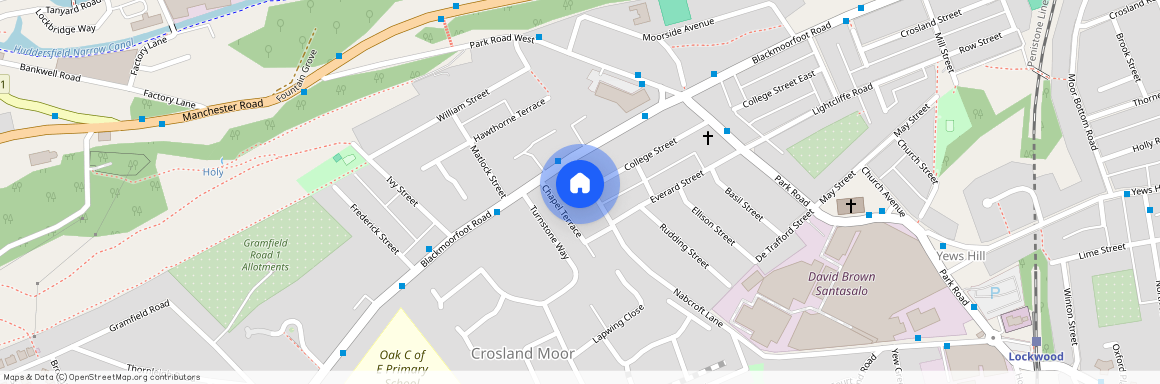 Nabcroft Lane, Crosland Moor, Huddersfield, HD4