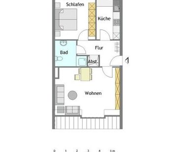 2-Zimmer-Wohnung in Mülheim-Stadtmitte mit WBS - Photo 2