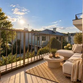 WUNDERSCHÖNE 2-Zimmer MIETWOHNUNG - ca. 45 m² GWNFL - ERSTBEZUG - ca. 6 m² Balkon mit Fernblick - Foto 3