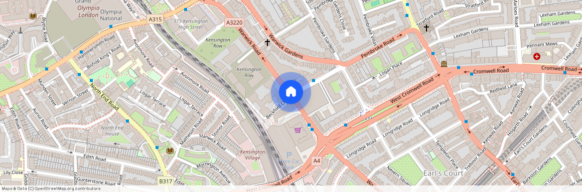 Beckford Close, Warwick Road, London, W14