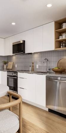 Bicycle storage, Nordic-inspired bathrooms, Stainless steel appliances - Photo 1