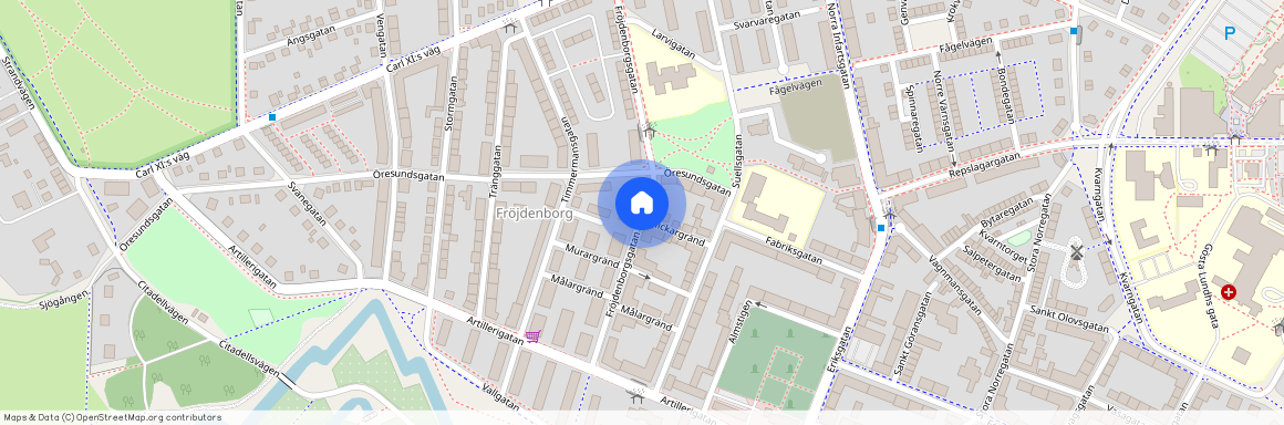 Fröjdenborgsgatan, Landskrona