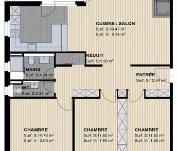 Magnifique appartement à Belfaux - Foto 4