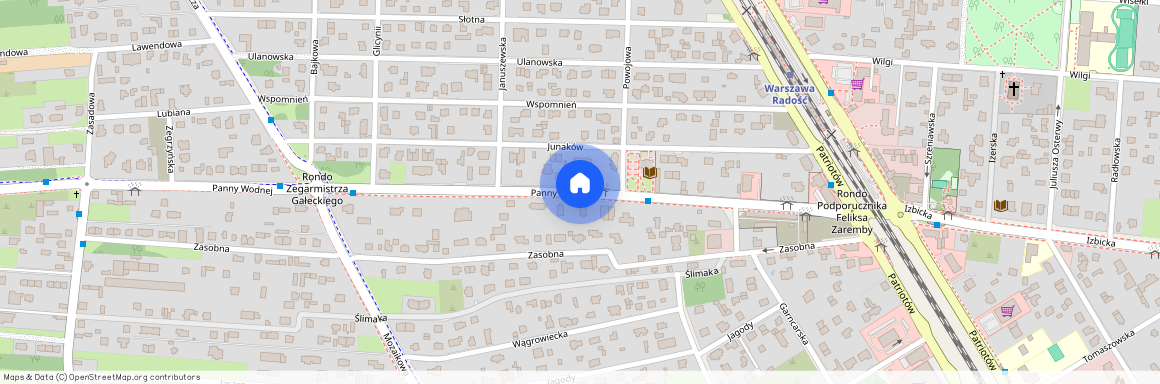 ul. Panny Wodnej, Radość, Wawer, Warszawa, mazowieckie