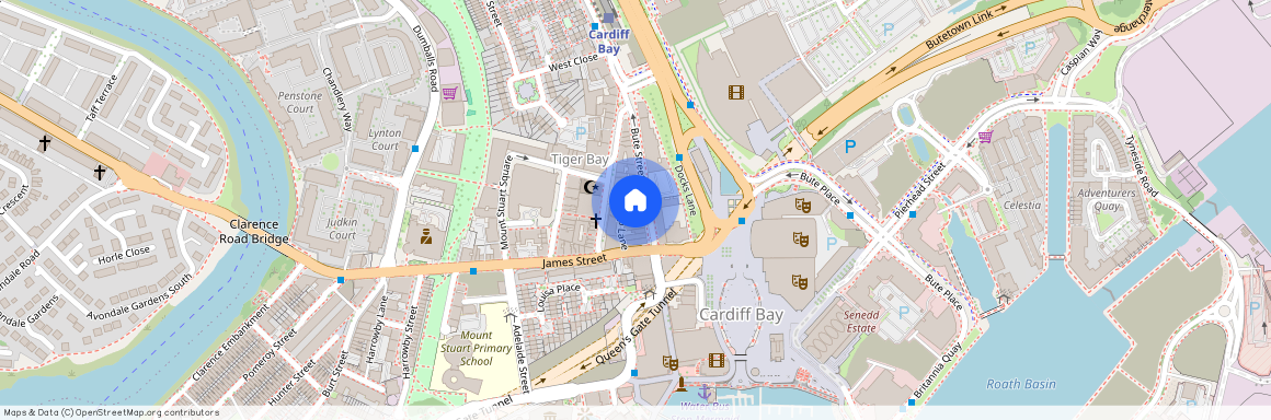 Seagers Buildings, 109 Bute Street, Cardiff Bay, Cardiff, CF10 5AD