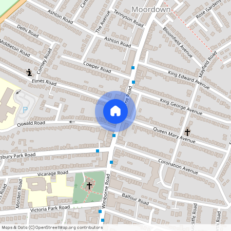 Wimborne Road, Bournemouth