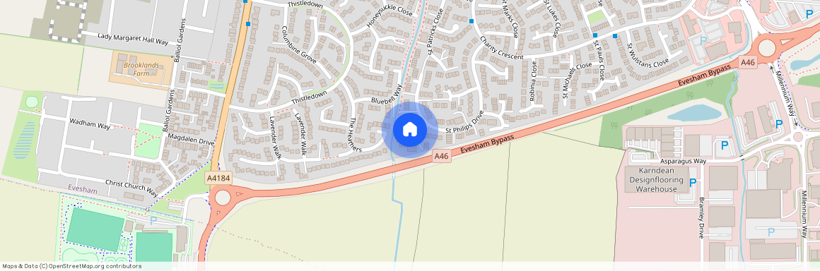 St. Philips Drive, Evesham