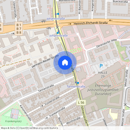 Tannenstraße 50, 40476 Düsseldorf, Deutschland