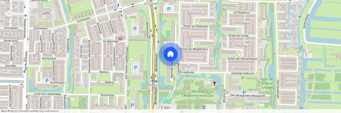 Zeestratenbuurt, 1183 HV, Westelijk Halfrond, Amstelveen