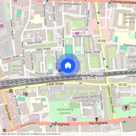 Christian Street, London