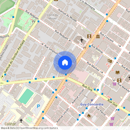 1509 Rue Sherbrooke O., app. 61-62, Montréal (Ville-Marie), H3G1H1