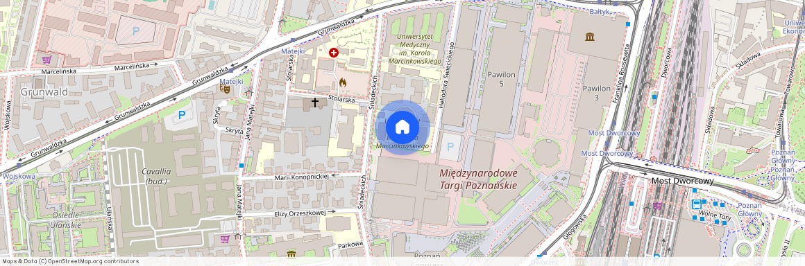 ul. Śniadeckich, Grunwald, Grunwald, Poznań, wielkopolskie