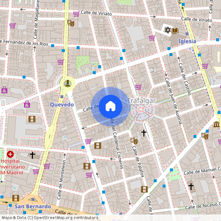 Calle del Cardenal Cisneros, Madrid, Community of Madrid 28010