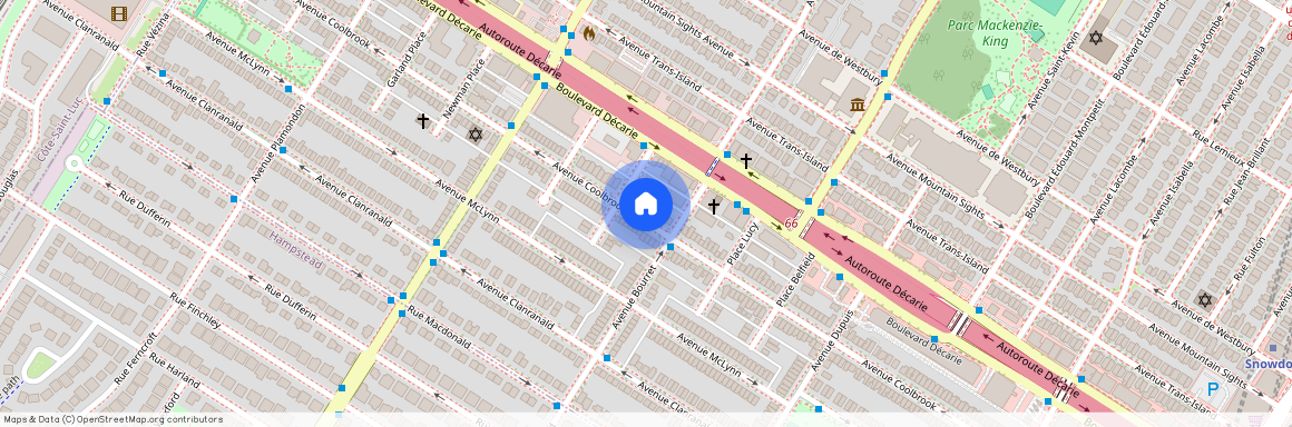 Av. Coolbrook, H3X 2M3, Montréal