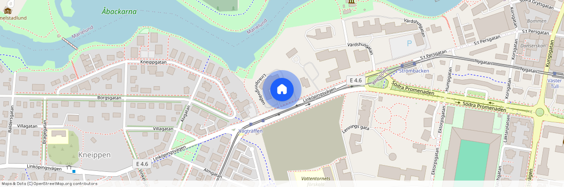 Linköpingsvägen 14, Kneippen